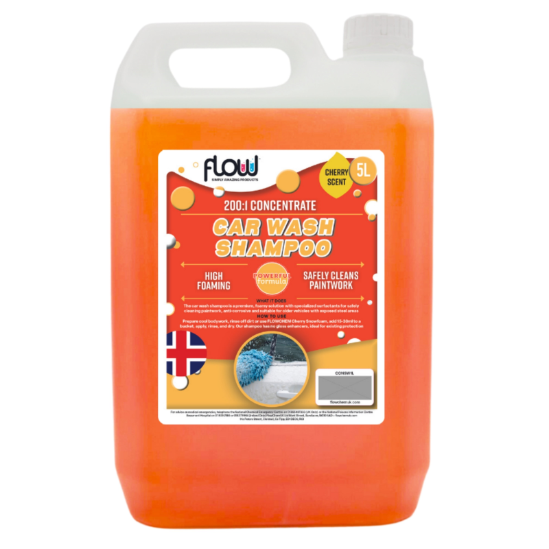 Flow Car Wash Shampoo Cherry 5L Flow Car Wash Shampoo Cherry 5L